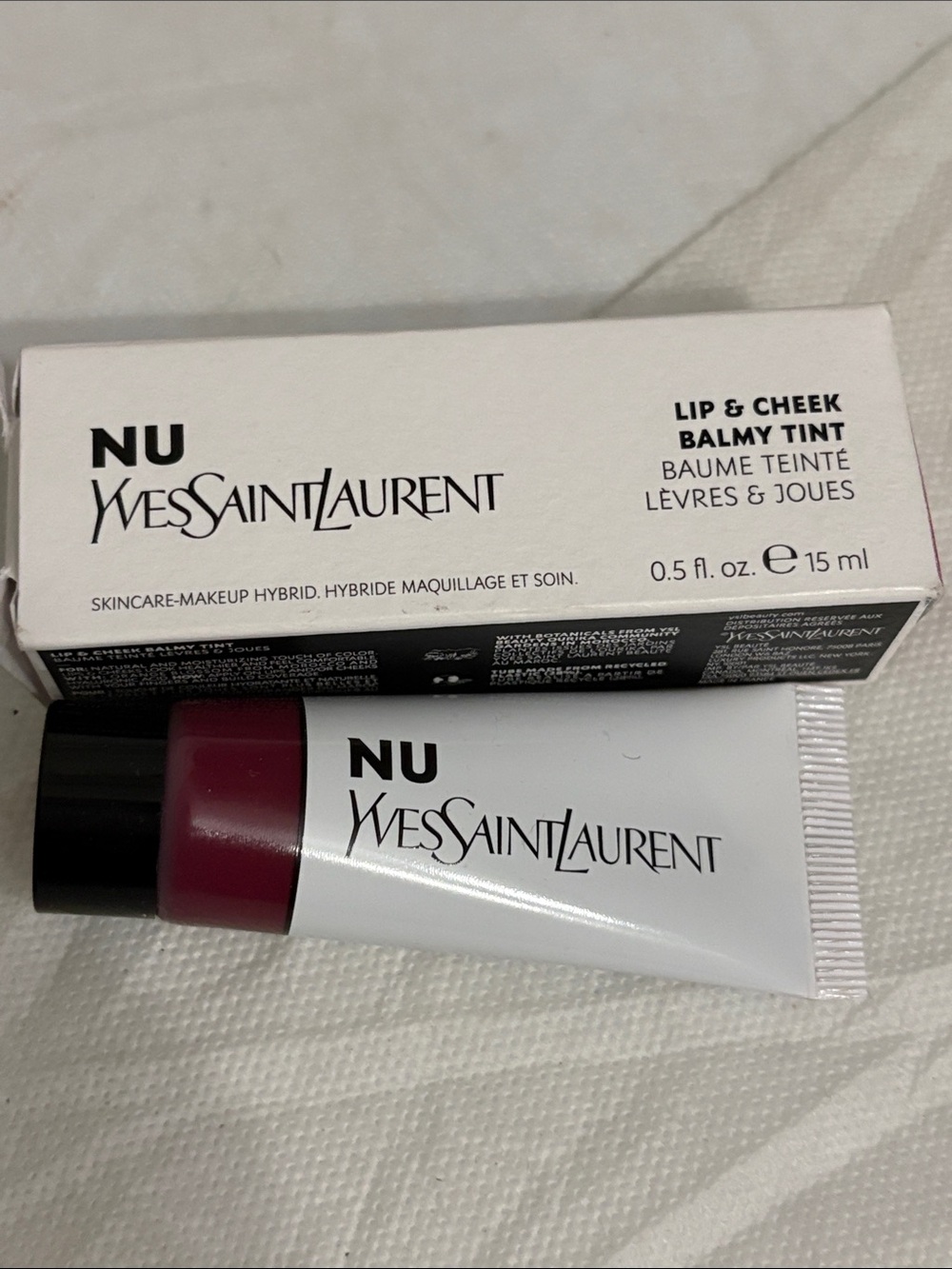 Yves Saint Laurent NU Lip & Cheek Balmy Tint NIB